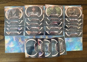 Juego completo de inserciones de acólito Topps Chrome Star Wars 2025 (CA 1 - AC25) - Imagen 1 de 1