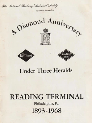 1968 Book - 75th Anniversary Of The Reading Terminal. Philadelphia, Pa. - Image 1 of 2