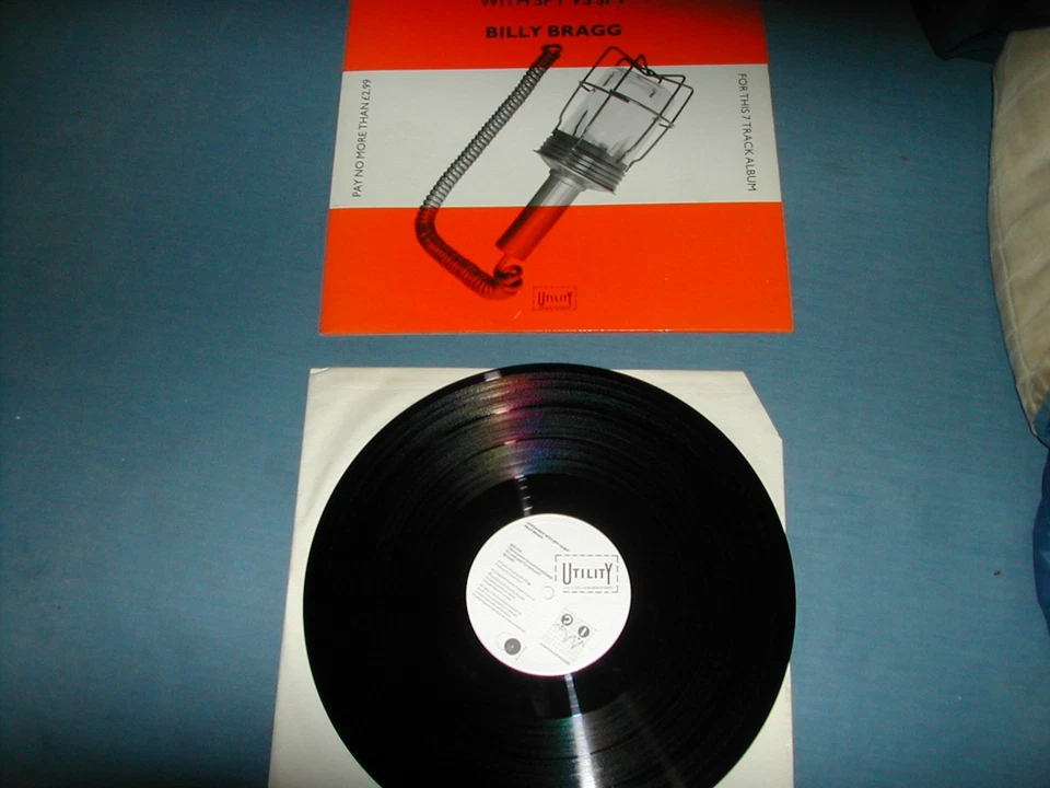 Billy Bragg Lifes a rior with spy vs spy LP  - Image 1 of 1