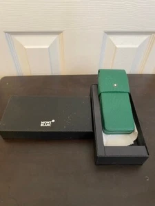 Montblanc Flip Flap 3 Pen Hard Leather Case - Picture 1 of 14