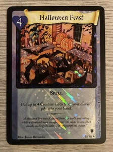 Halloween Feast 10/80 Foil Rare Holo - Harry Potter TCG Quidditch Cup -Near Mint - Picture 1 of 2