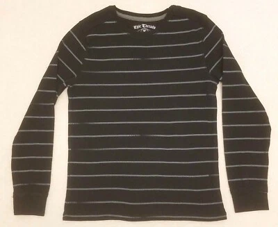 Epic Threads ~ Top para niño ~ Talla 14-16 ~ Rayas negras y grises. Foto 1 de 4