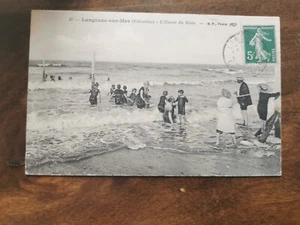 CPA 14 LANGRUNE-SUR-MER - L'Heure du Bain - Imagen 1 de 2