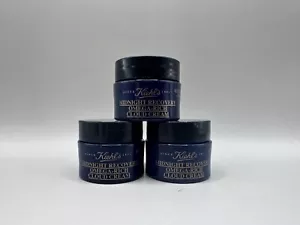 SET BESTEHEND AUS 3 KIEHL'S MIDNIGHT RECOVERY OMEGA-RICH CLOUD CREME 0,5 Oz 14 ml*3 - Bild 1 von 2