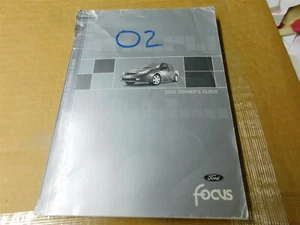 2002 Ford Focus Nice Usado Originales Fábrica Propietarios Manual - Imagen 1 de 1