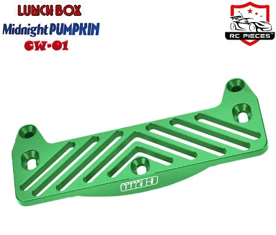 TAMIYA RC CW-01 LUNCH BOX MID NIGHT PUMPKIN CNC ALLOY BUMPER MOUNT GPM UPGRADE - Image 1 of 2