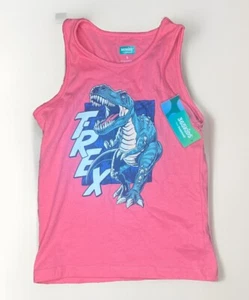 Garanimals 365 Kids Toddler Boy's T-Rex Sleeveless T-shirt Size 5 - Picture 1 of 5
