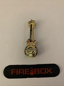 Hard Rock Cafe Guitar Pin - New Orleans, Louisiana - Brooch Style Clasp - Vtg - Picture 1 of 3