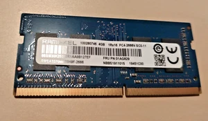 Ramaxel Lenovo OEM laptop FRU 01AG829 - 4GB DDR4 2666 SODIMM - Zdjęcie 1 z 3