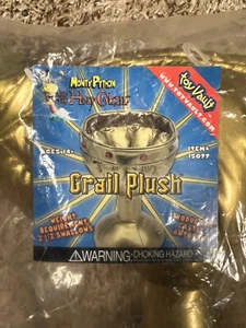 Monty Python and the Holy Grail Toy Vault Plush Grail Cup Toy FACTORY SEALED - Imagen 1 de 4