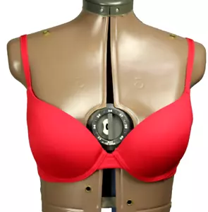 PINK Victoria's Secret Wear Everything Push-Up Bügel BH verstellbar rot 34C - Bild 1 von 14