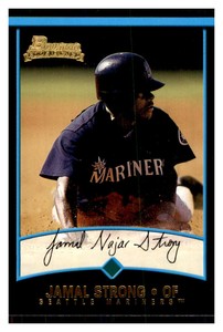 2001  Bowman Draft Picks & Prospects Jamal Strong #BDP81 Rookie