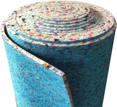 12mm Thick Foam PU Carpet Underlay Roll Cushion Soft Luxury Feel High Density - Image 1 of 4