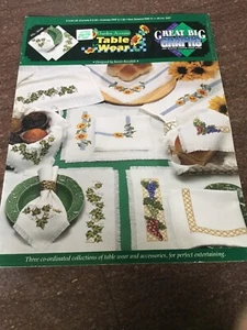 Karen Bowdish garden accents table wear cross stich booklet - Picture 1 of 2