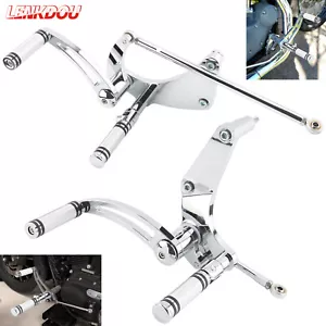 Chrome Forward Controls Foot Pegs For Harley 18+ Softail Standard FXST Low Rider - Picture 1 of 11