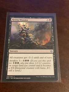 Magic the Gathering Battle for Zendikar Rising Miasma - Picture 1 of 2