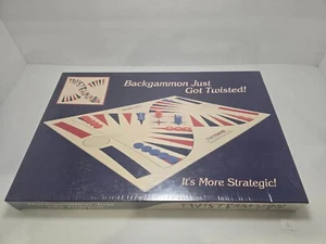 NIB TWISTGAMMON BACKGAMMON STRATEGY BOARD GAME HOLIDAY FAMILY CHALLENGE - Picture 1 of 2