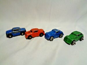 Barclay Cars for Toy Car Hauler Truck Lot of 4 (1C) Vintage 1950s