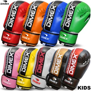 NEW Kids Boxing Gloves Punch Bag Mitts Sparring Glove Children Training 4 to 8oz - Picture 1 of 10