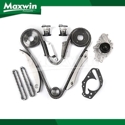 Kit de cadena de distribución SBEC engranaje bomba de agua para 00-04 Dodge Stratus Chrysler Sebring Foto 1 de 4