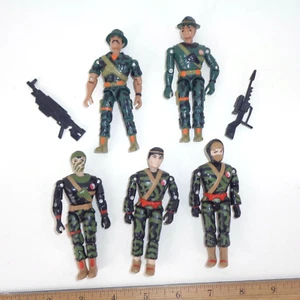 VTG Lanard Corps 3.75 Action Figure Lot x5 - Picture 1 of 2