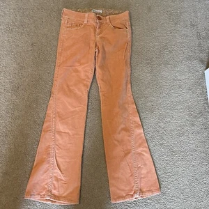 VINTAGE LOOK LEE CORDUROY BELL BOTTOMS PANTS WOMENS size 9 - Picture 1 of 8