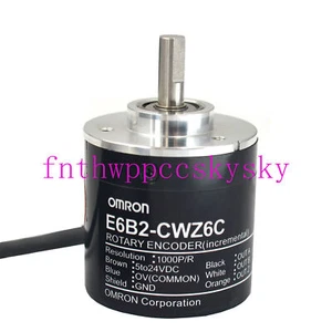 OMRON E6B2-CWZ6C Rotary Encoder10-5000P/R 1000P/R 1024P/R 1200P/R 1500P/R1800P/R - Picture 1 of 3