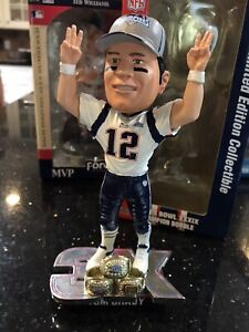 Tom Brady New England Patriots super bowl 39 ( 3X champion) bobblehead Foco Rare