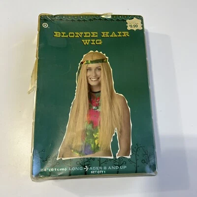 "Peluca rubia sintética de colección 24"" Target 2005 papel, muñecas Magic Group, maniquíes" Foto 1 de 4