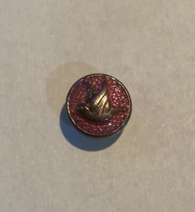 Kameleon 925 Silver Enamel Purple Tranquility Jewelpop KJP796 Bird Dove - Picture 1 of 4