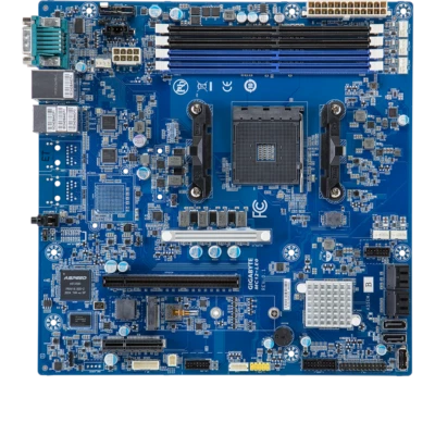 GIGABYTE MC12-LE0 AMD B550 AM4 AMD Ryzen  5000 Series/ 3rd Gen Ryzen - Image 1 of 4