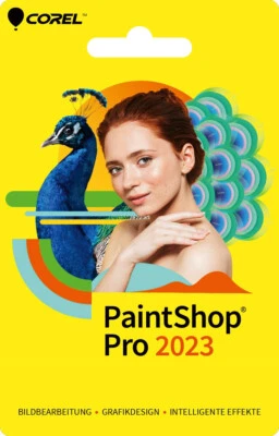 Corel PaintShop Pro 2023 Vollversion Win PKC Dauerlizenz Deutsch / ML OVP NEU - Bild 1 von 4