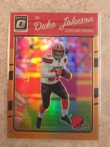 2016 Donruss Optic DUKE JOHNSON arancione 008/199 - Foto 1 di 1