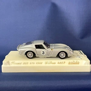 Solido Ferrari 250 GTO 1963 #4507 Vintage 1:43 Scale w/ Case France - Picture 1 of 7