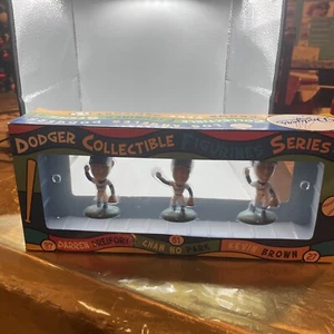 2001 Dodger Collectible Figurines Series #1 Dreifert, Park, & Brown - Picture 1 of 6