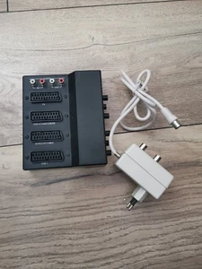 SCART-Mehrfachmodul als Verteiler für bis zu drei SCART-Anschlüsse Verstärker - Bild 1 von 7
