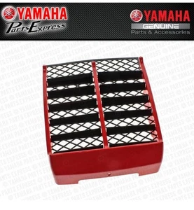 NUEVO 1987-2006 YAMAHA BANSHEE YFZ 350 YFZ350 OEM ROJO CUBIERTA DE PARRILLA DEL RADIADOR - Imagen 1 de 1