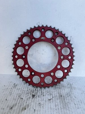 ✅2018 CRF 450R Renthal 49 Tooth Red Sprocket 154U-520 - Image 1 of 4