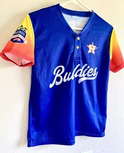 HOUSTON ASTROS HEB Buddies Club 2024 Kids MLB Baseball SGA T-Shirt YOUTH XL - Picture 1 of 2