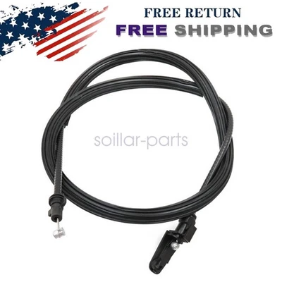 958-511-531-02 For Porsche Cayenne 2011-2018 Hood Release Bowden Cable Front US - Imagem 1 de 4