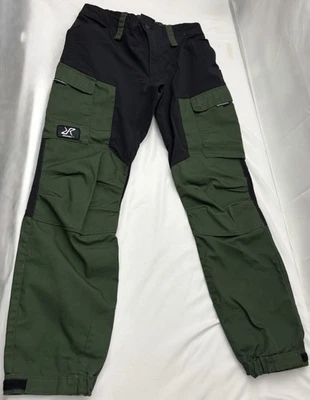REVOLUTION RACE WOMEN'S GREEN/BLACK RVRC GP OUTDOOR HIKING PANTS XXXL - Image 1 of 4