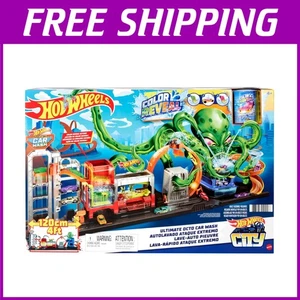 City Ultimate Octo Car Wash Playset with Color Reveal Car - Picture 1 of 8