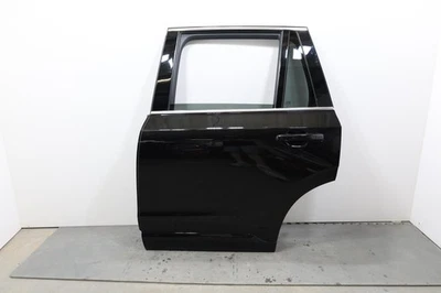 Volvo XC90 2016-2025 montaje de puerta trasera izquierda del lado del conductor OEM NEGRO_717 Foto 1 de 4