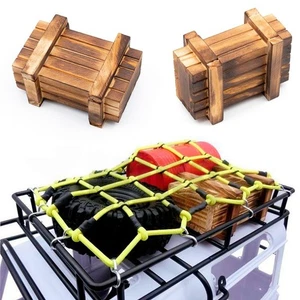 RC 1/10 Scale Accessories WOOD CRATE Box - Simulated Accessory for  crawler - Picture 1 of 11