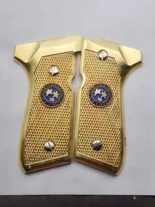 Empuñadura BERETTA M9 Material de cobre puro Empuñaduras Beretta 92FS 92A1 92G 92D 96 M9 - Imagen 1 de 11