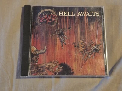 Slayer Hell Awaits CD 1985 - 1993 Release, Metal Blade Records Heavy Metal - Imagem 1 de 4