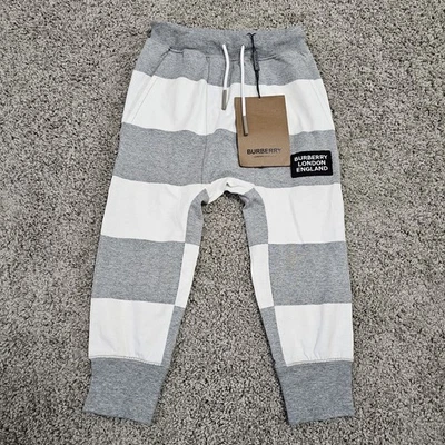 Burberry Sweatpants Joggers Kids Boys Children Size 4Y - New w Tag *Flaws Read* - Image 1 of 4