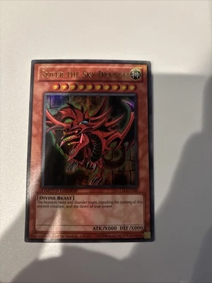 Slifer the Sky Dragon Limited Edition Card YMA-EN001 - Image 1 of 2