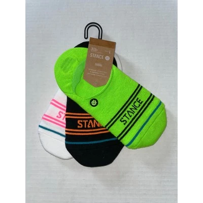 Stance 3 pack casual no show socks size large NEW - Image 1 of 4