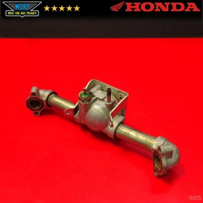 OEM 1981 HONDA CX500D DELUXE THERMOSTAT THERMO SWITCH HOUSING CASE PIPES 78-82 - Image 1 of 4